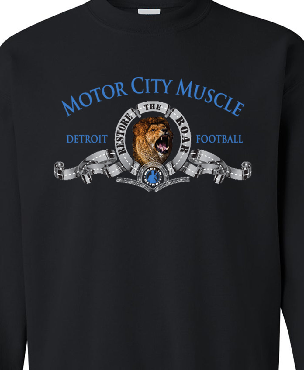 Motor City Bad Boys Black Detroit Grit T-Shirt 3X-Large