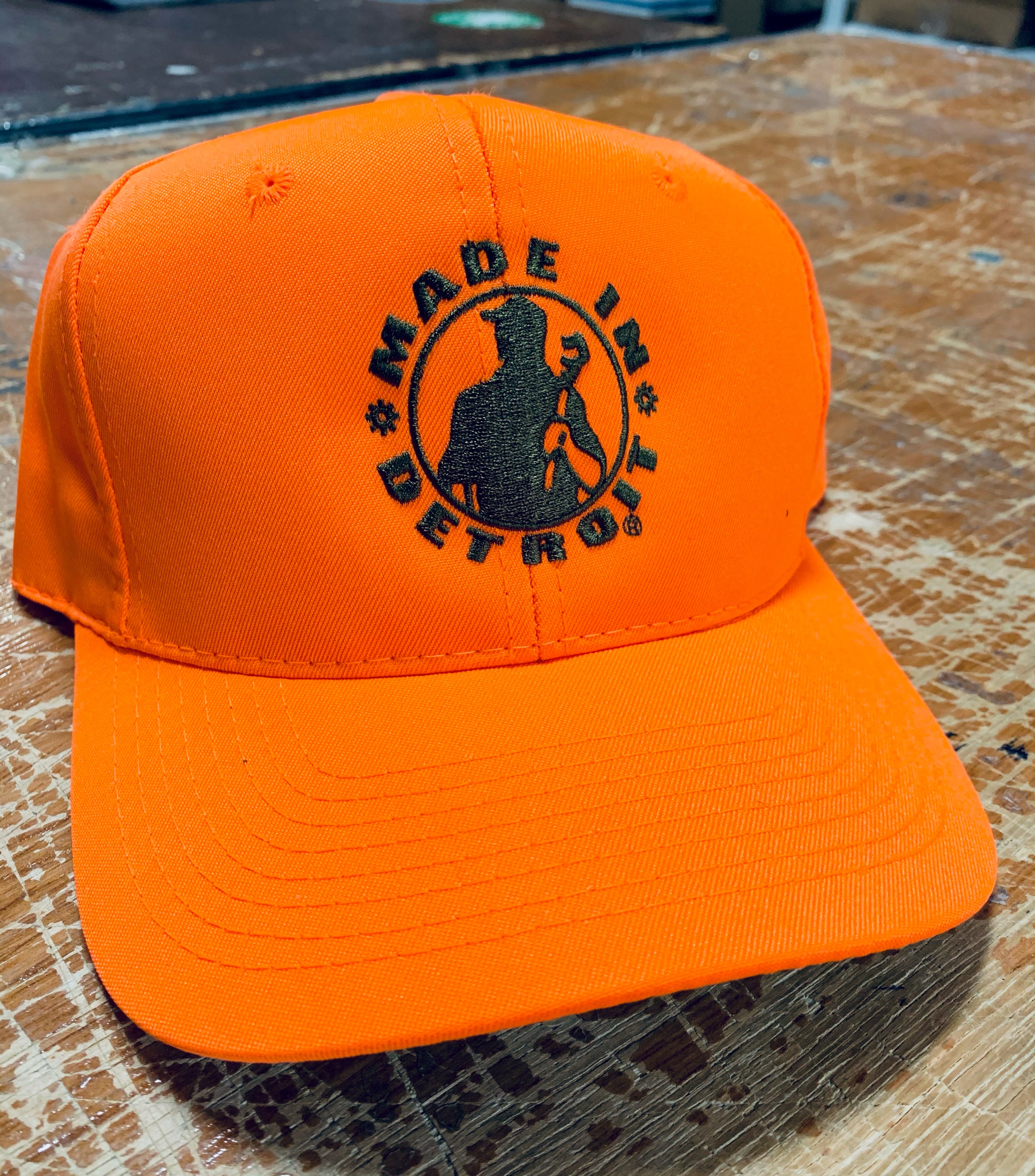 Vintage blaze orange sales hat