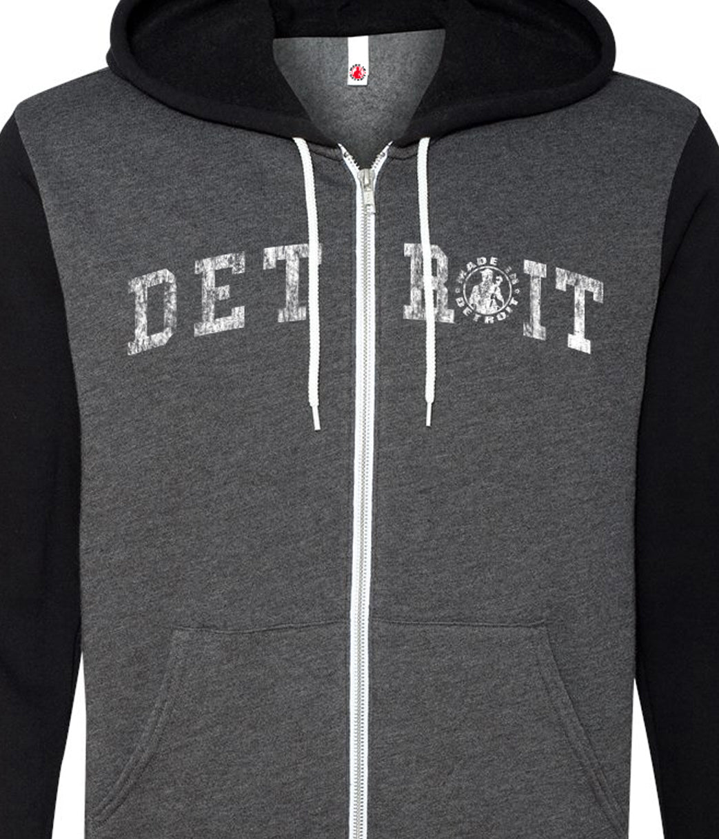 Unisex Detroit Sherpa Lined Zip-up