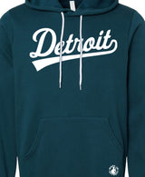 Unisex Detroit Tail Script Atlantic Hoodie