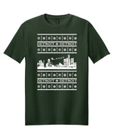 Detroit Skyline Xmas Tee