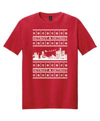 Detroit Skyline Xmas Tee