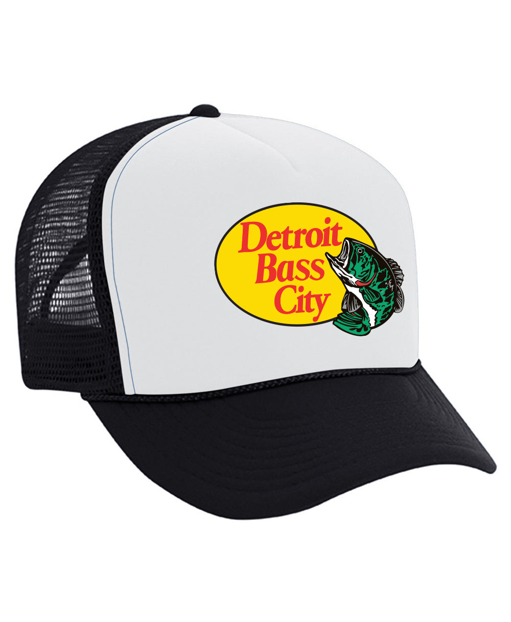 Detroit Bass City Two Tone Foam Trucker