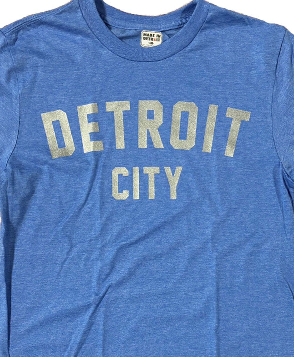 Detroit City Heather Royal Shirt