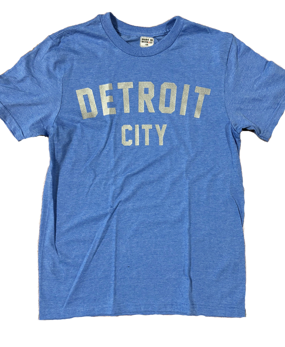 Detroit City Heather Royal Shirt