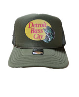 Detroit Bass City -Solid Foam Trucker