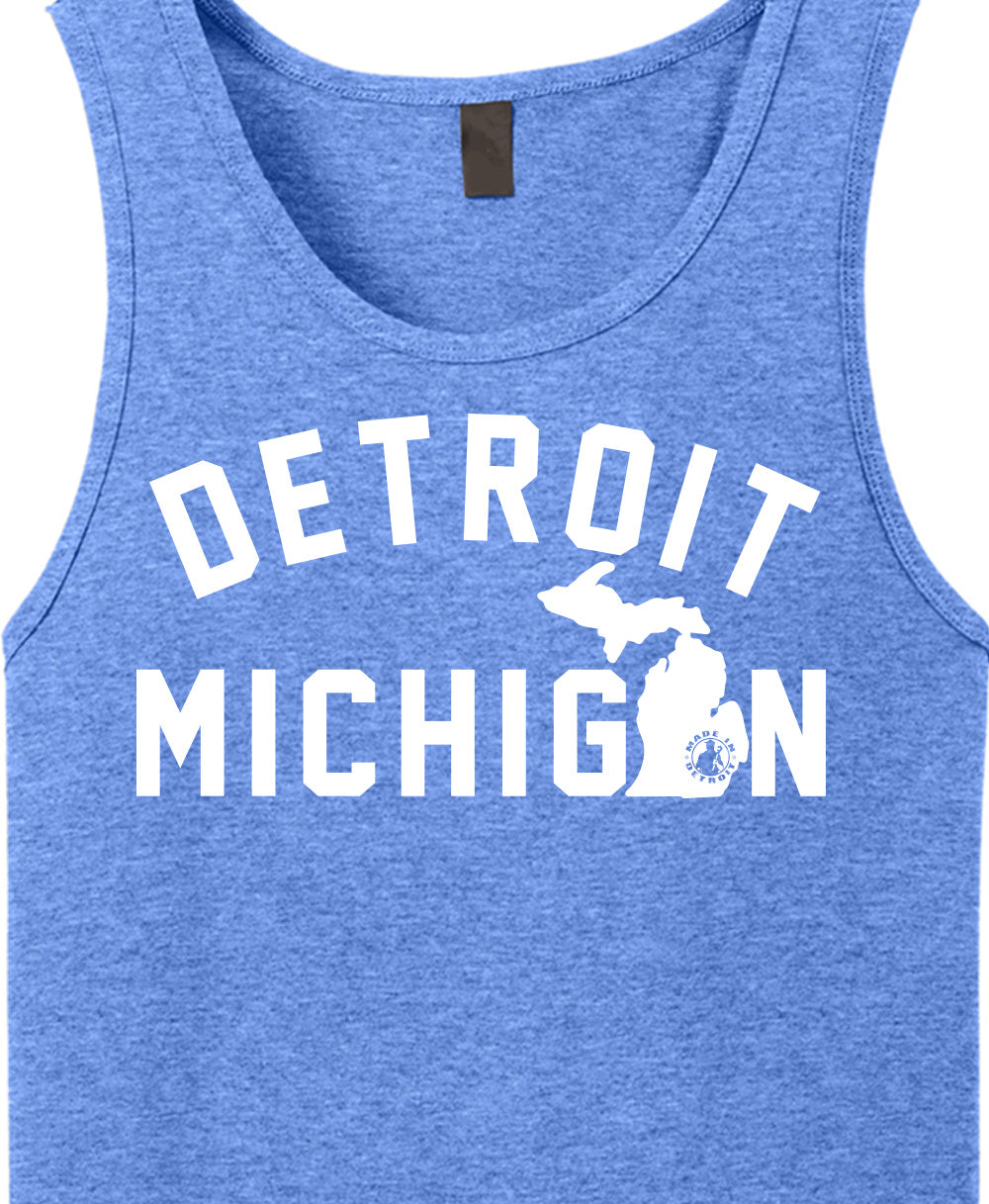 Men's Detroit Michigan Tank