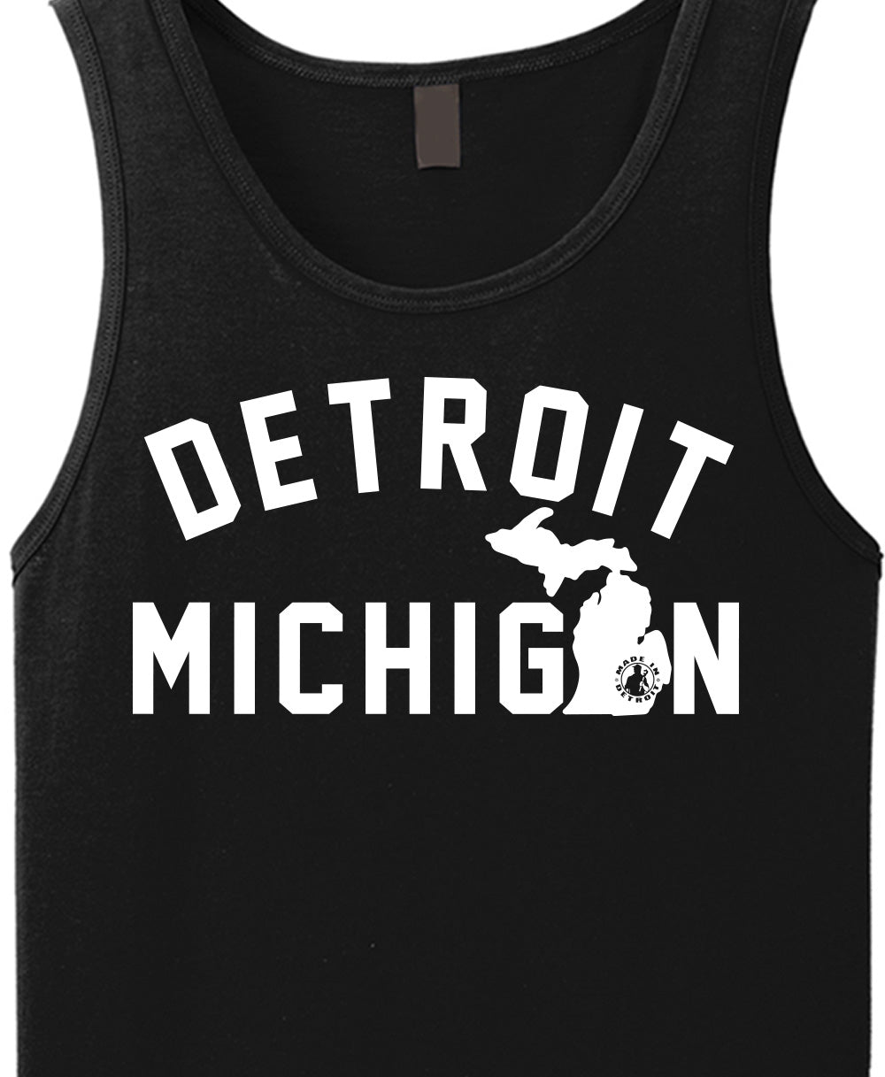 Men's Detroit Michigan Tank