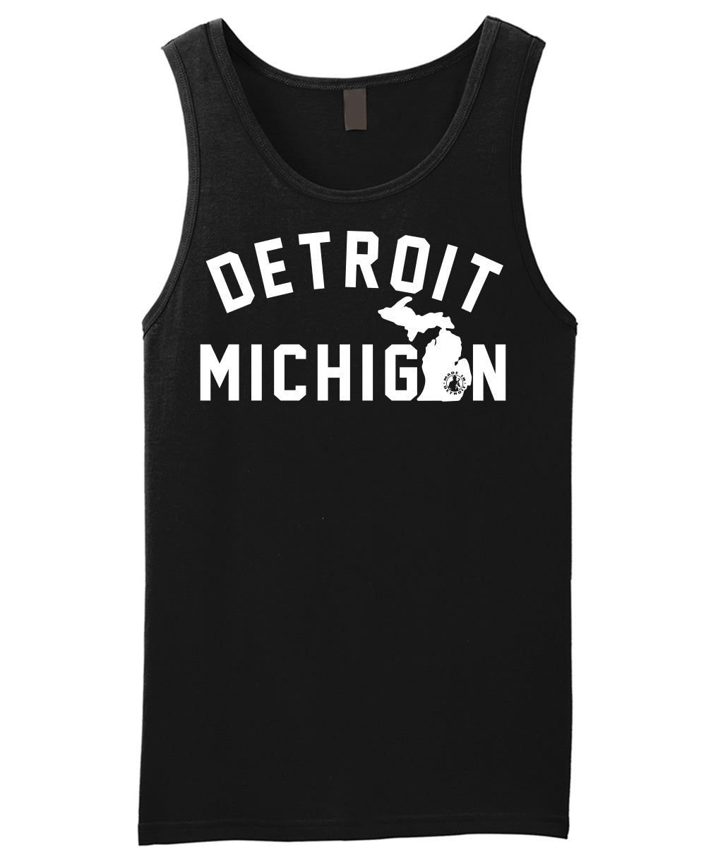 Men's Detroit Michigan Tank