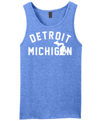 Men's Detroit Michigan Tank