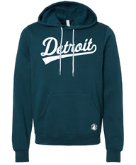 Unisex Detroit Tail Script Atlantic Hoodie