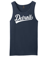 Men's Detroit Tail Script Tank