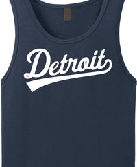 Men's Detroit Tail Script Tank