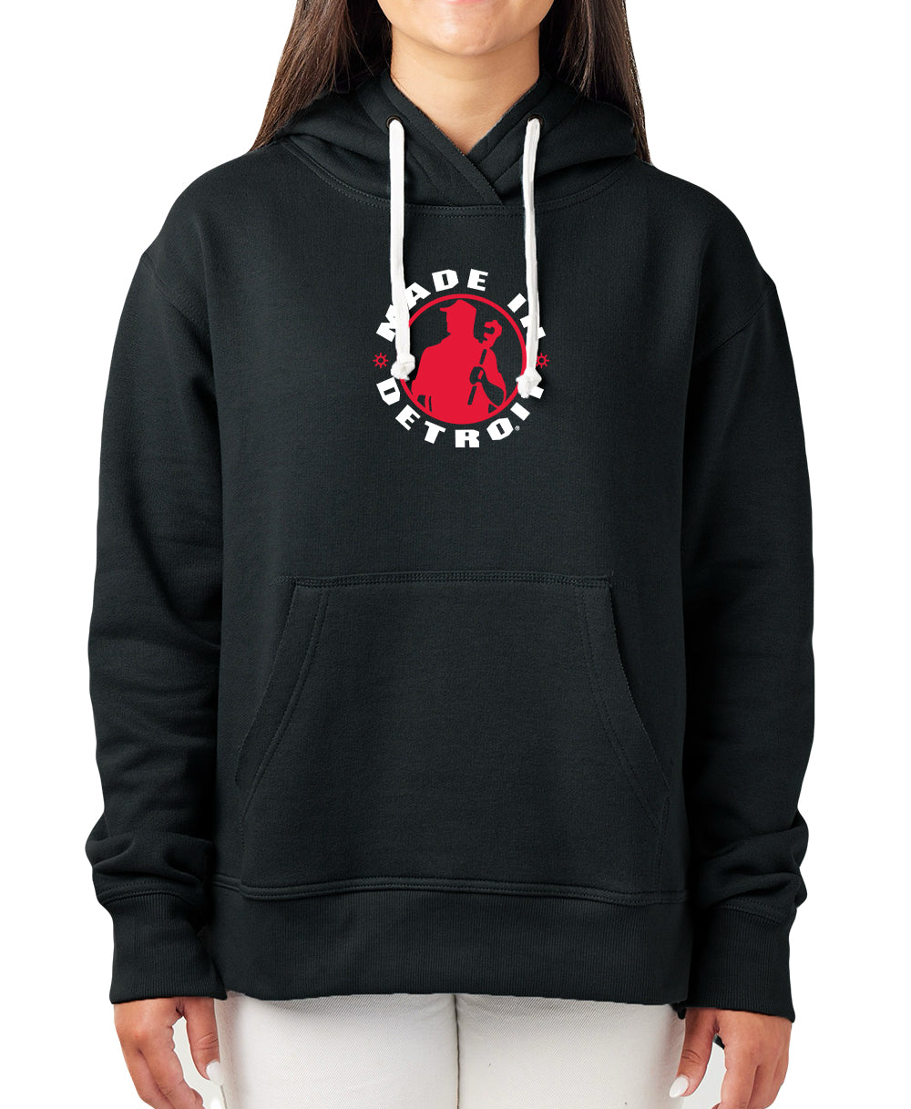 Ladies MID Black Hoodie