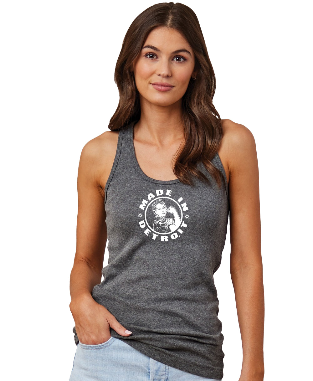 Ladies Rosie Dark Heather Tank