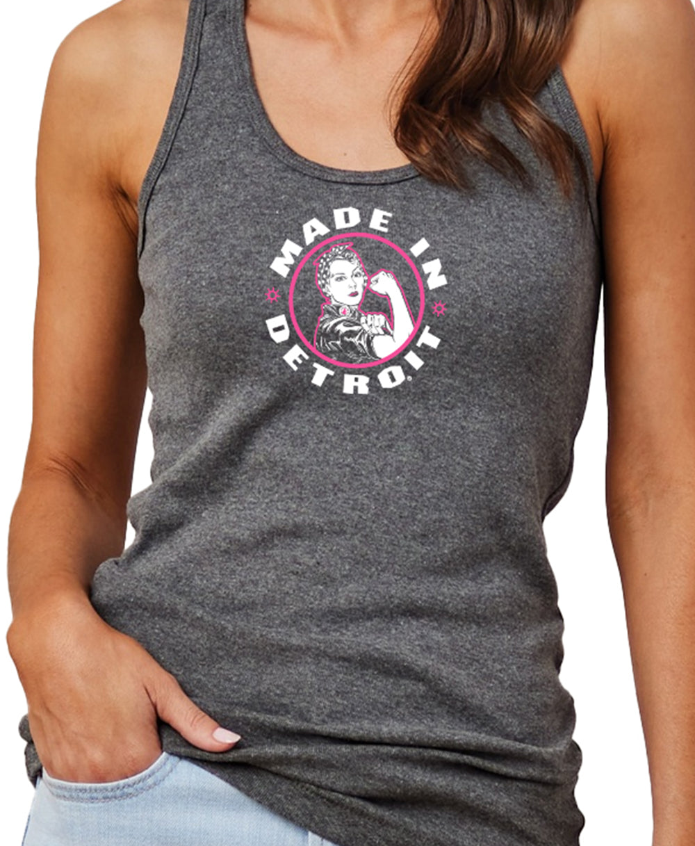 Ladies Rosie Dark Heather Tank