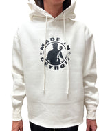 Ladies White MID Hoodie