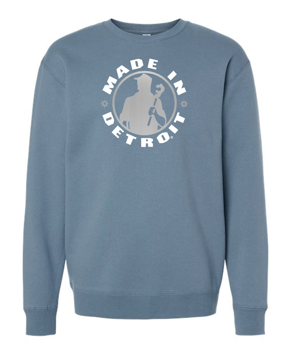 MID Storm Blue Crewneck