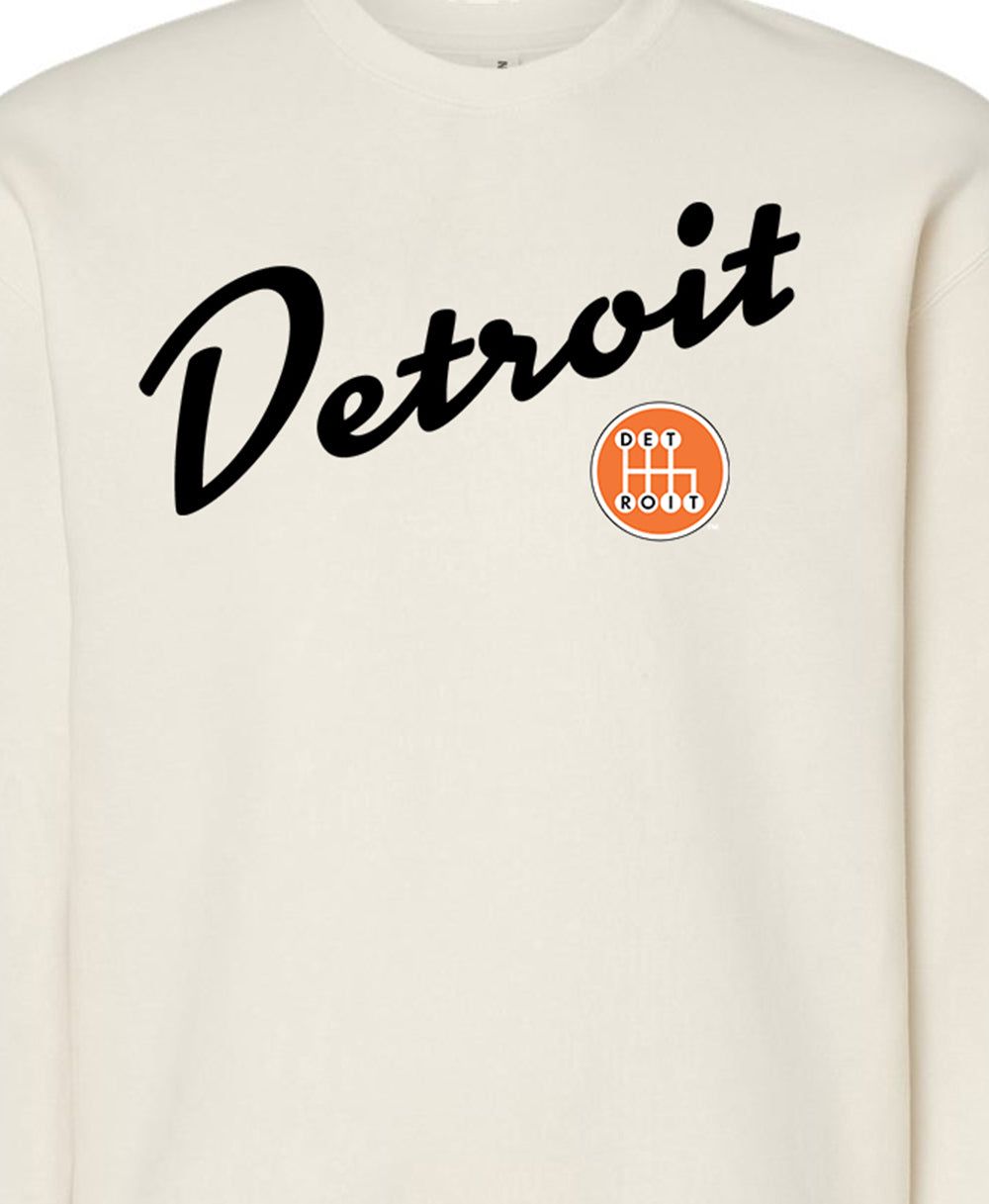 Detroit City Edition Bone Crewneck