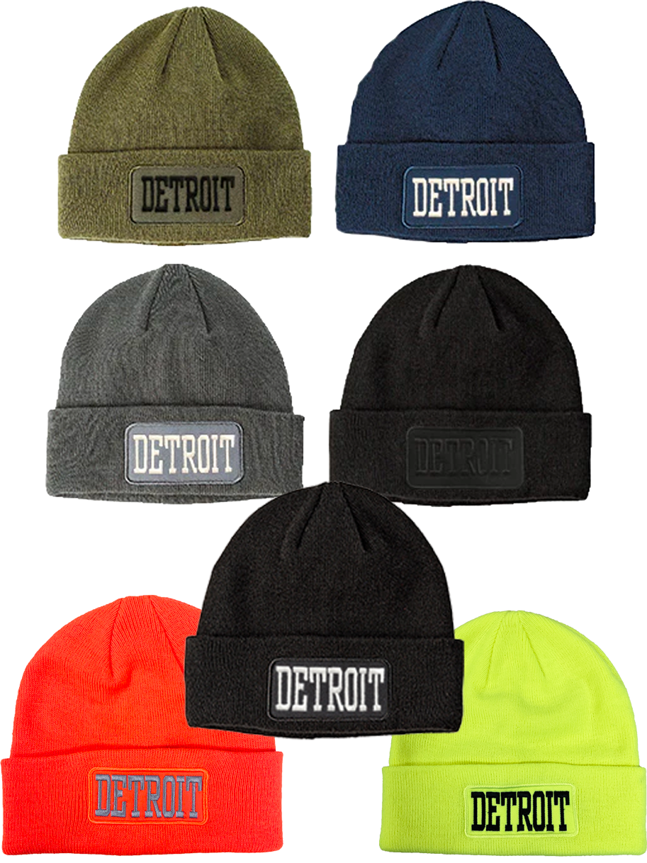 Detroit Patch Beanie