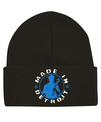 MID Black Cuff Beanie