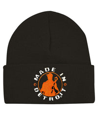 MID Black Cuff Beanie