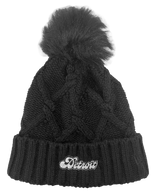 New Era Detroit Faux Fur Pom Beanie