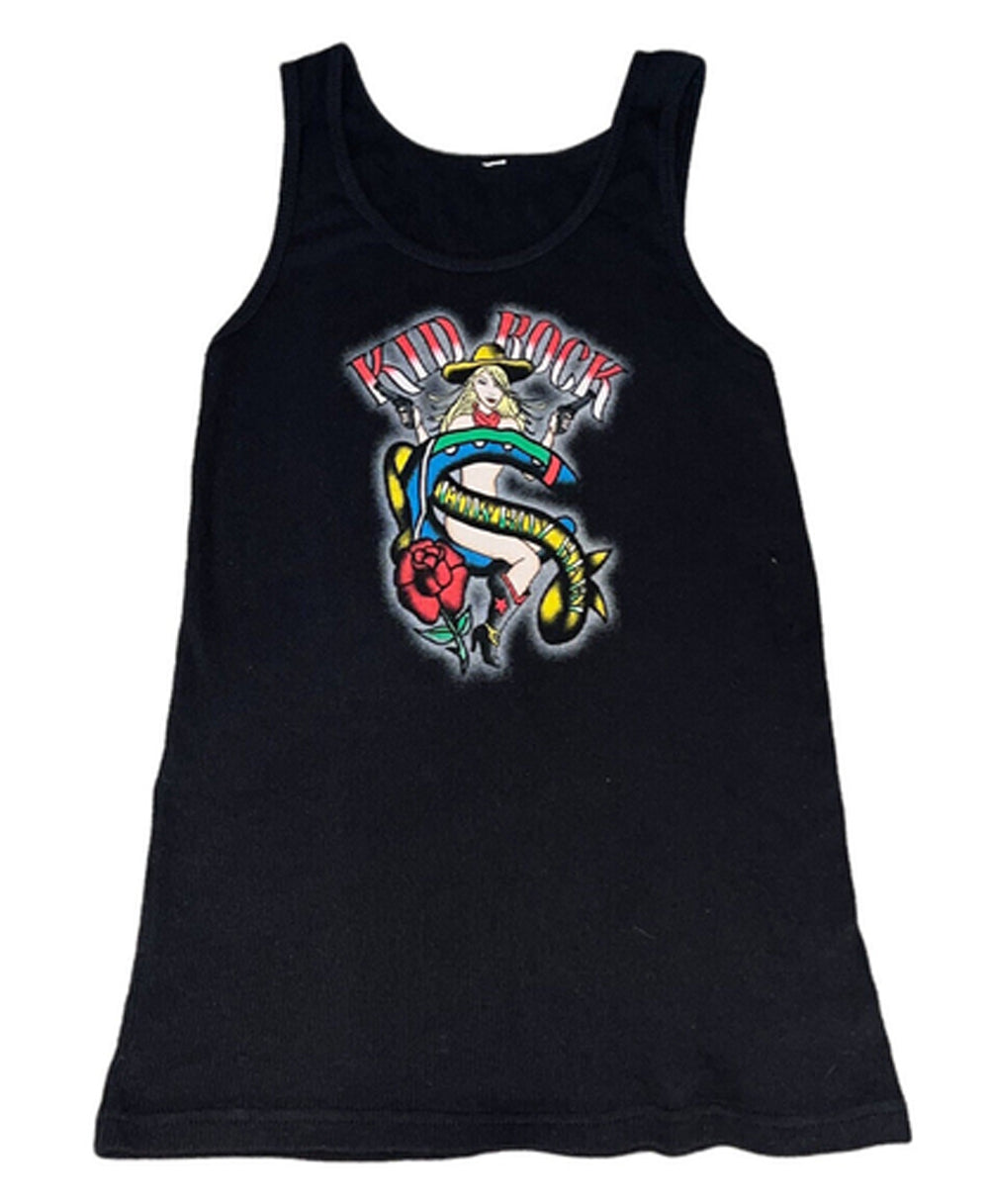 Ladies Kid Rock Cowboy Baby Rib Tank