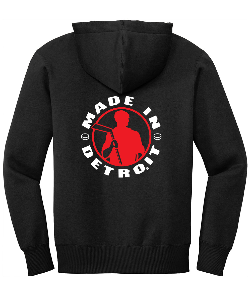 MID Hockey Black Zip-up