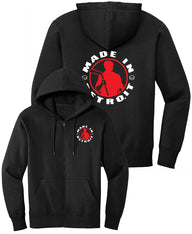 MID Hockey Black Zip-up