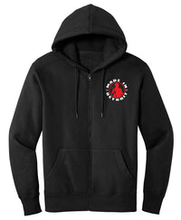 MID Hockey Black Zip-up