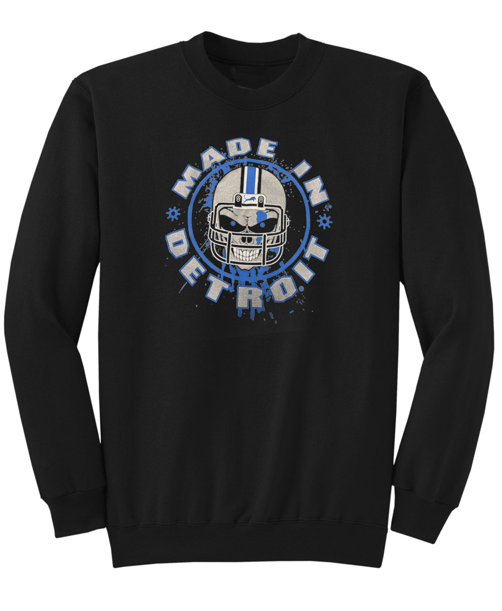 Helmet Skull Crew Fleece