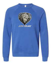 Unisex Lion Heart Fleece