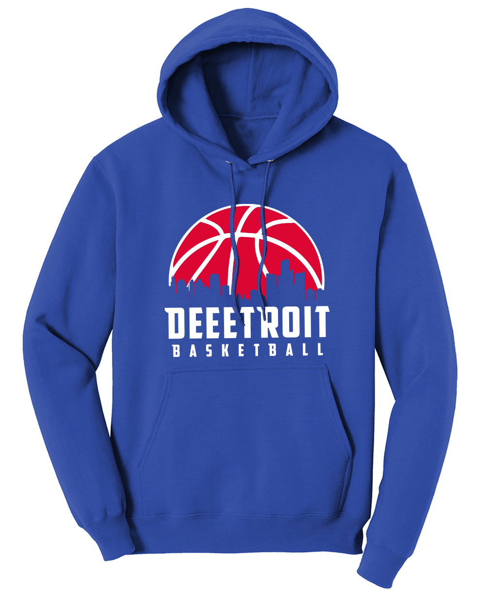 Deeetroit Basketball Hoodie