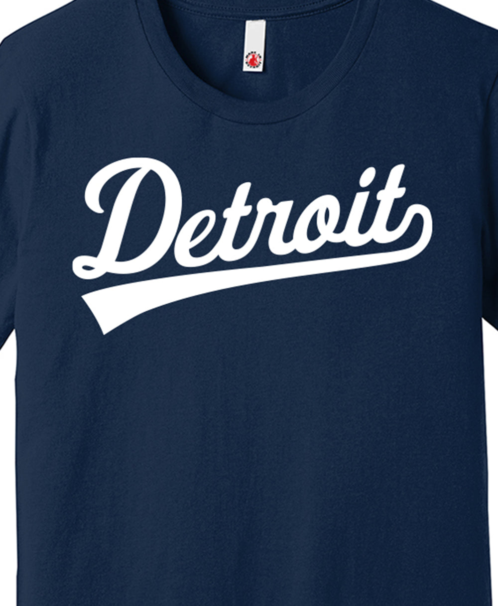 Detroit Tail Script Shirt