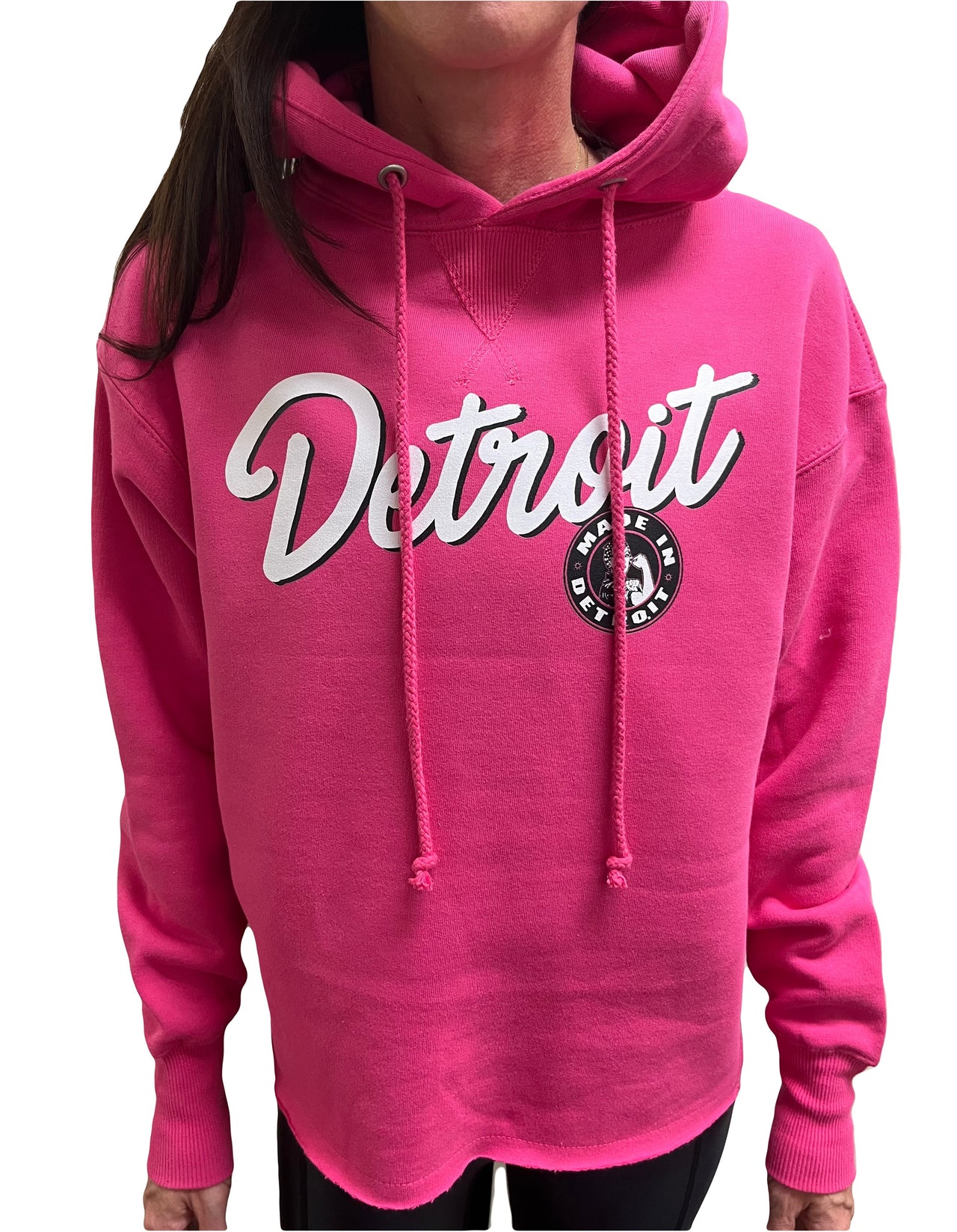 Detroit Rosie Script Hoodie