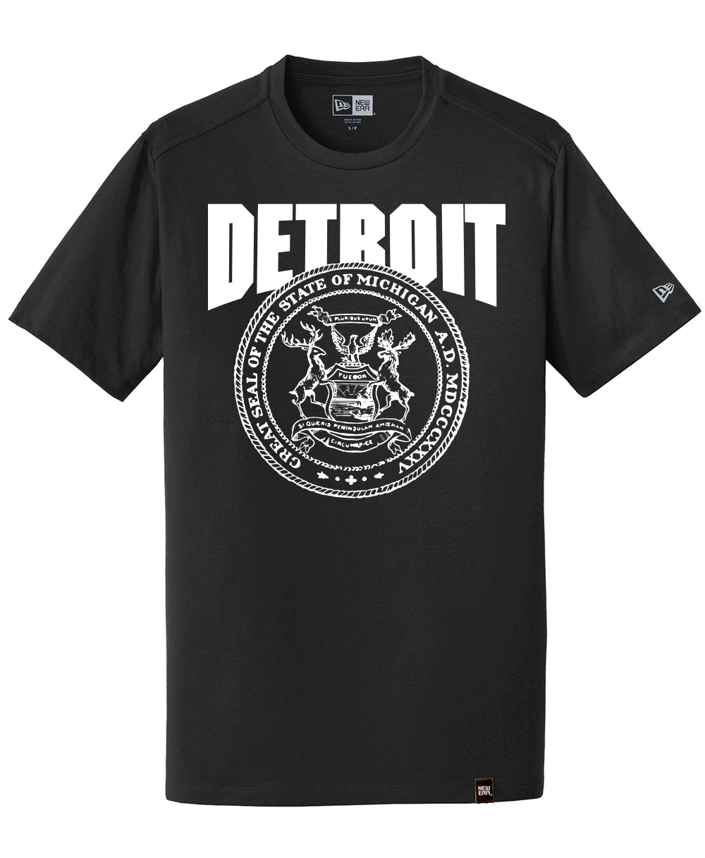 New Era Detroit State Seal Tee