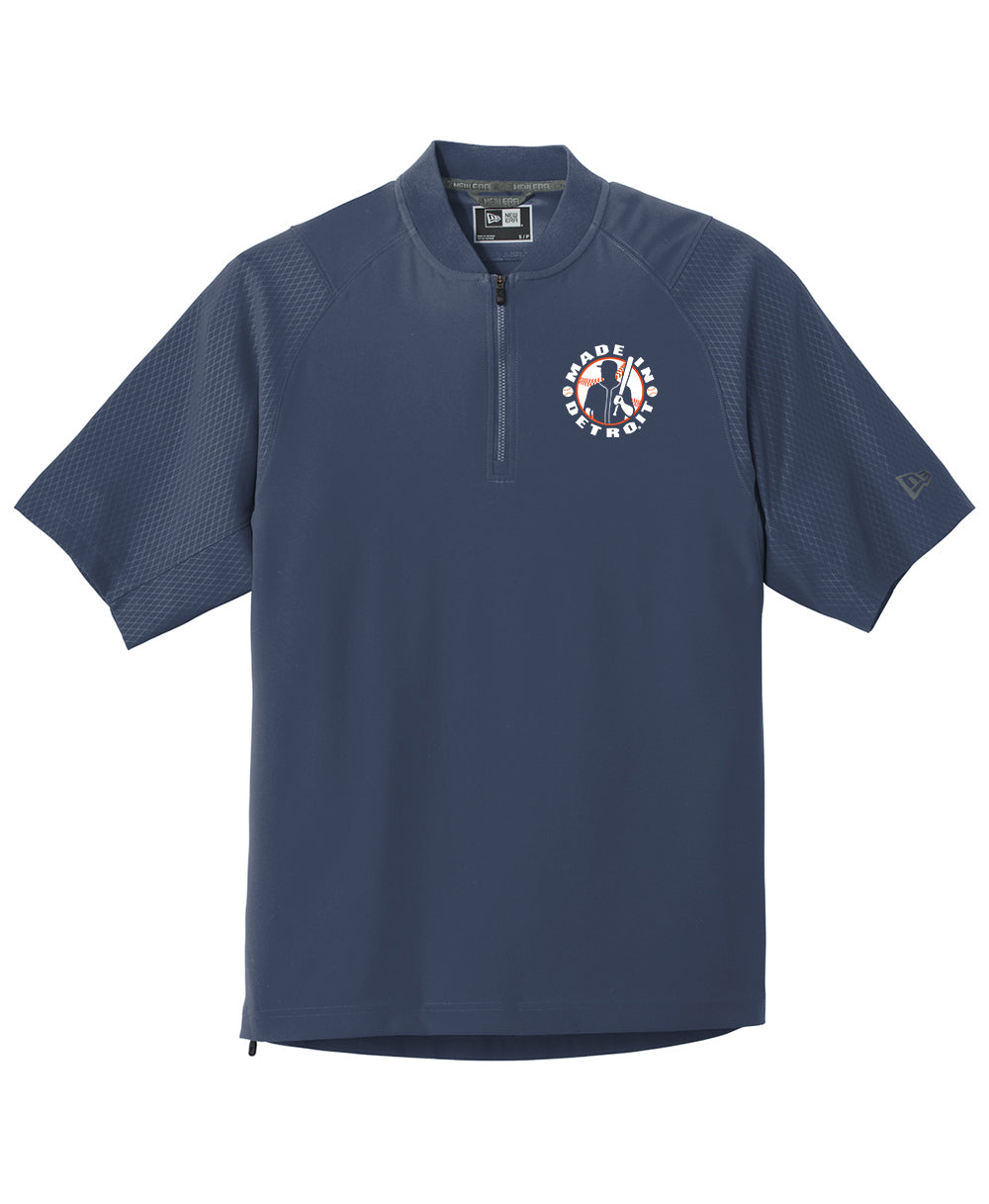 MID Baseball Navy Short Sleeve 1/4-Zip