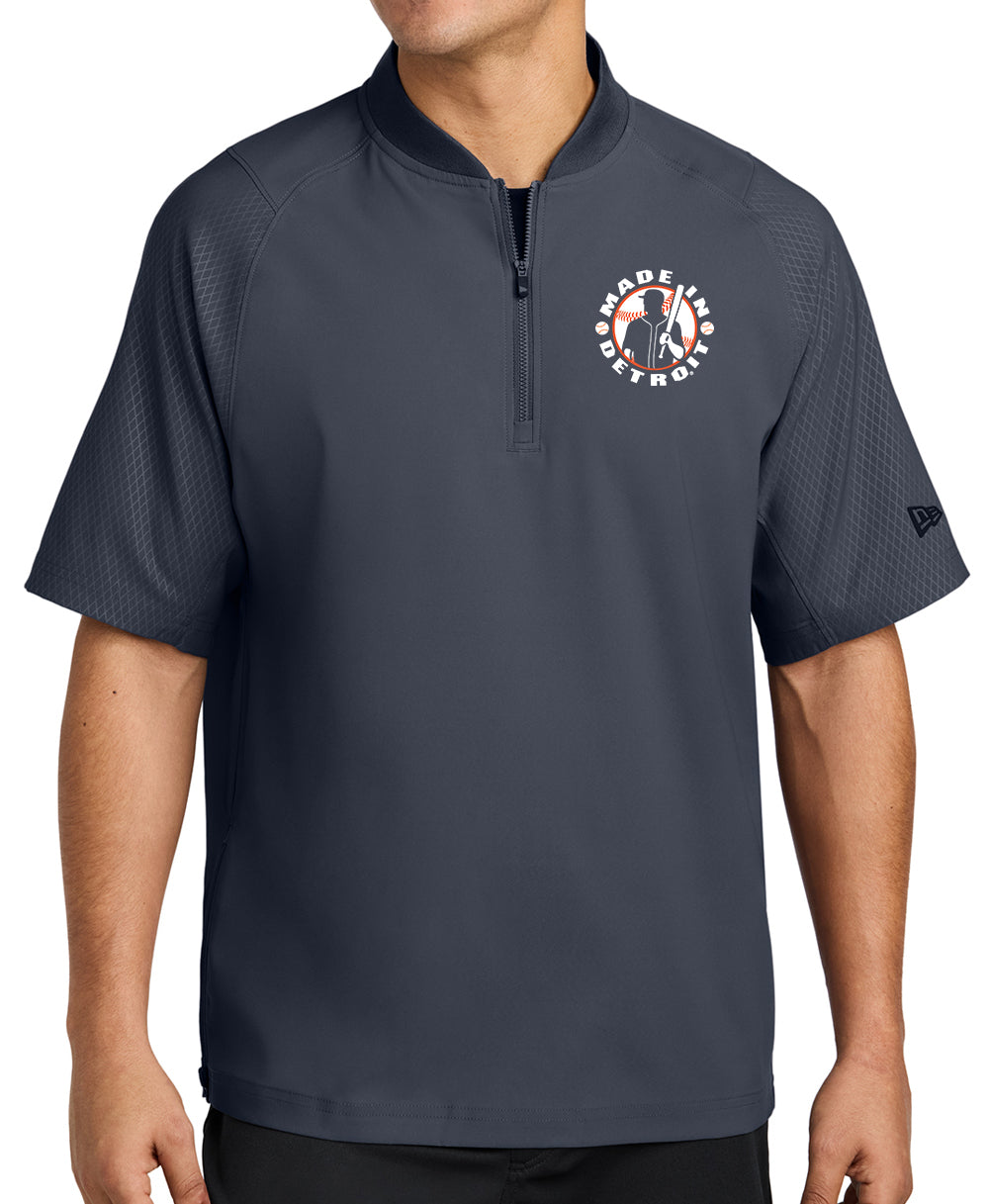 MID Baseball Navy Short Sleeve 1/4-Zip