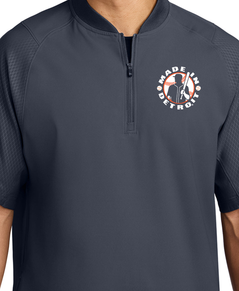 MID Baseball Navy Short Sleeve 1/4-Zip