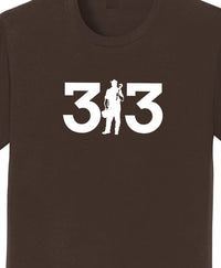 313 Dark Chocolate Brown Shirt