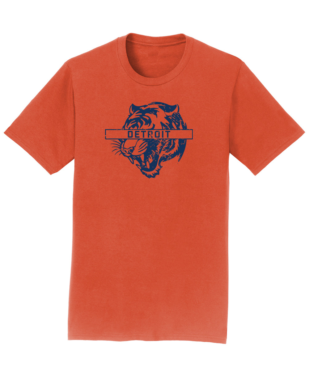 Detroit Big Cat Orange Shirt