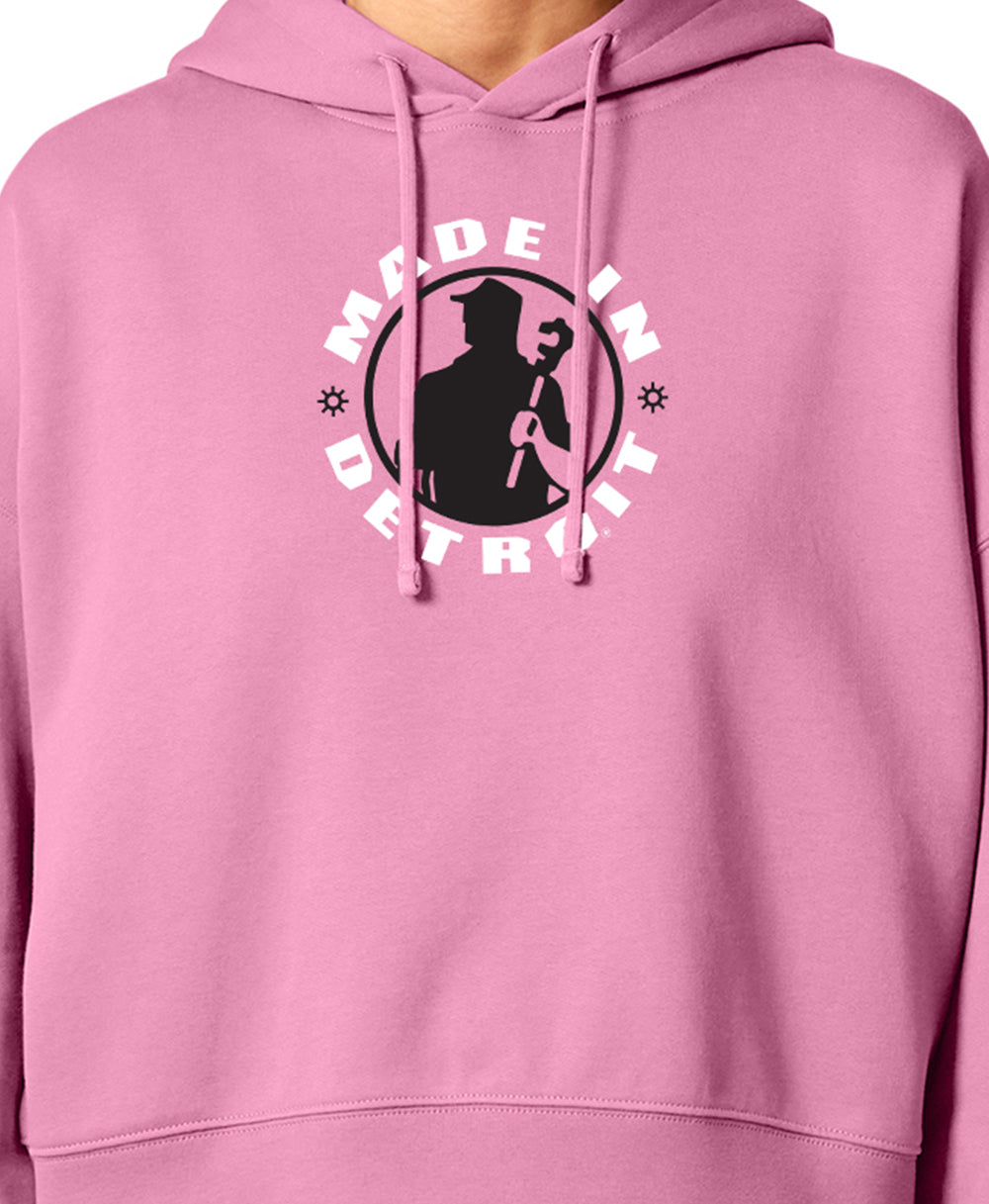 Ladies Premium MID Bubble Pink Hoodie