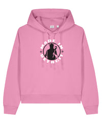 Ladies Premium MID Bubble Pink Hoodie