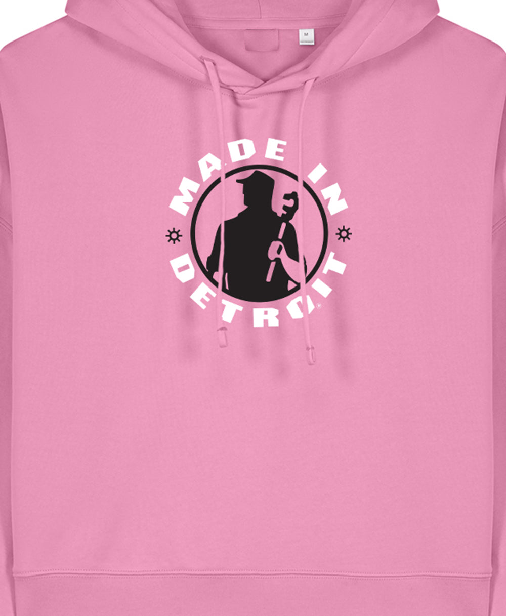 Ladies Premium MID Bubble Pink Hoodie