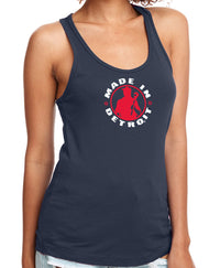 Ladies Indigo Racerback Tank