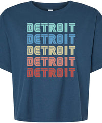 DetroitX5 Ladies Boxy Tee (XL ONLY)