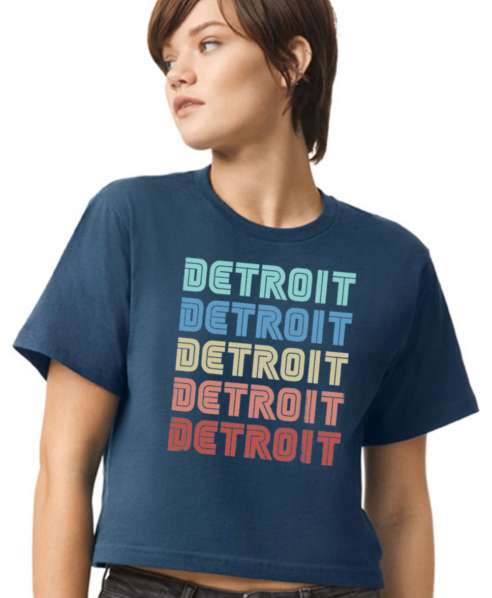 DetroitX5 Ladies Boxy Tee