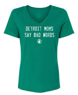 Detroit Moms Cotton V-Neck