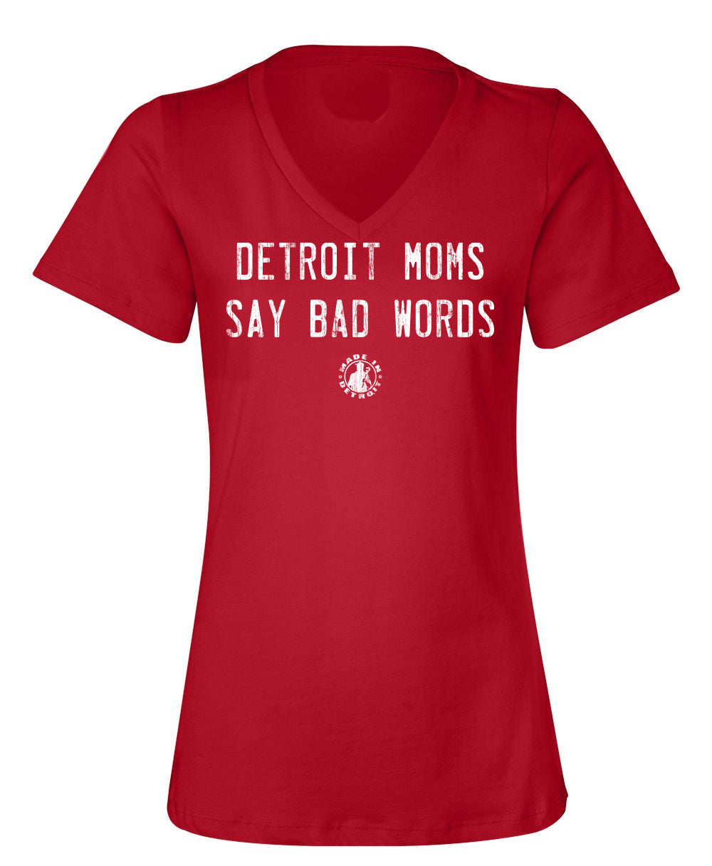 Detroit Moms V-Neck